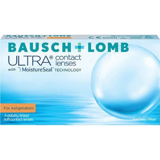 BAUSCH & LOMB ULTRA FOR ASTIGMATISM CONTACT LENSES (3 PACK) ΜΗΝΙΑΙΟΣ ΦΑΚΟΣ - ΜΗΝΙΑΙΑΣ ΑΝΤΙΚΑΤΑΣΤΑΣΗΣ