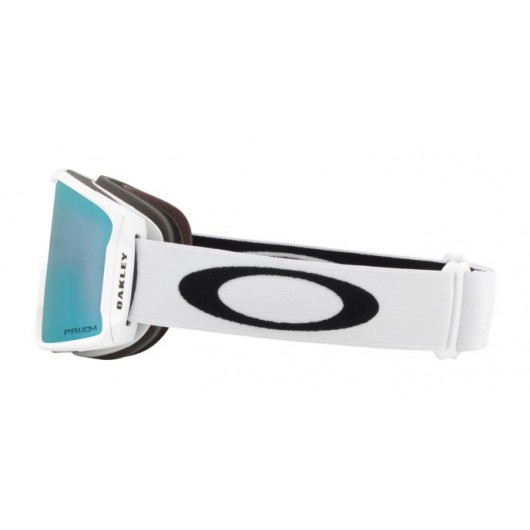 Oakley OO  7093-709341 Line Miner M MATTE WHITE Prizm SNOW Sapphire Iridium