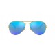 RAYBAN RB3025 112/4L POLARIZED AVIATOR LARGE METAL - RAYBAN