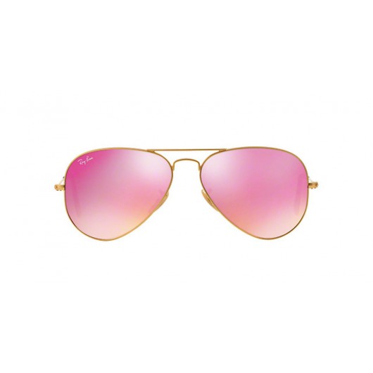 RAYBAN RB3025 112/4T AVIATOR LARGE METAL FLASH LENS - RAYBAN