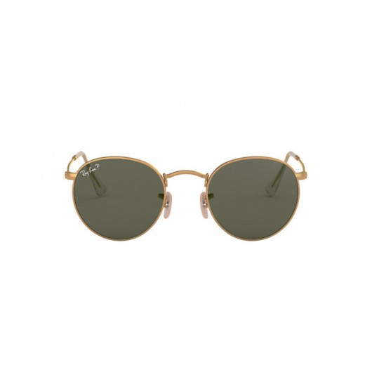 RAYBAN RB3447 112/58 POLARIZED ROUND METAL - RAYBAN