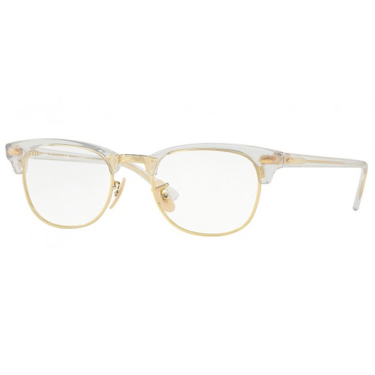 RAY BAN RX 5154 5762 51 CLUBMASTER ΔΩΡΟ (ΟΡΓΑΝΙΚΟΙ ΦΑΚΟΙ UNCOATED 1.5) - RayBan