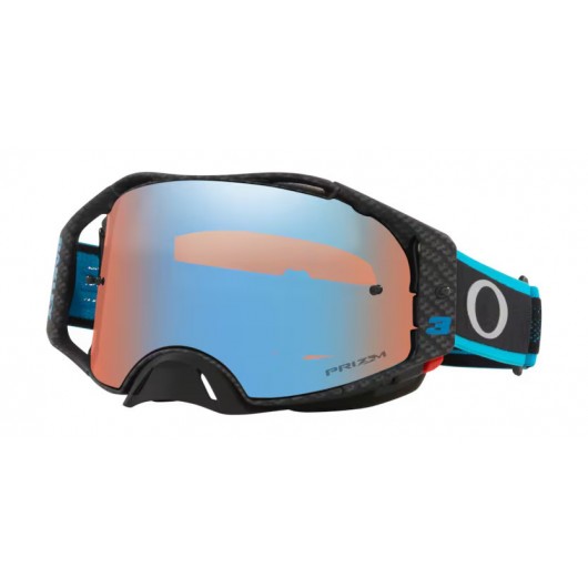 Oakley OO7046 7046C7 AIRBRAKE MX ELIC TOMAC SIGNATURE BLUE PRZM MX SAPPHIRE IRIDIUM