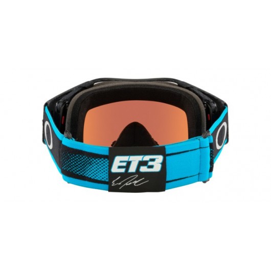 Oakley OO7046 7046C7 AIRBRAKE MX ELIC TOMAC SIGNATURE BLUE PRZM MX SAPPHIRE IRIDIUM