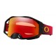 Oakley OO7046 7046E6 AIRBRAKE MX RED FLOW PRIZM MX TORCH IRIDIUM