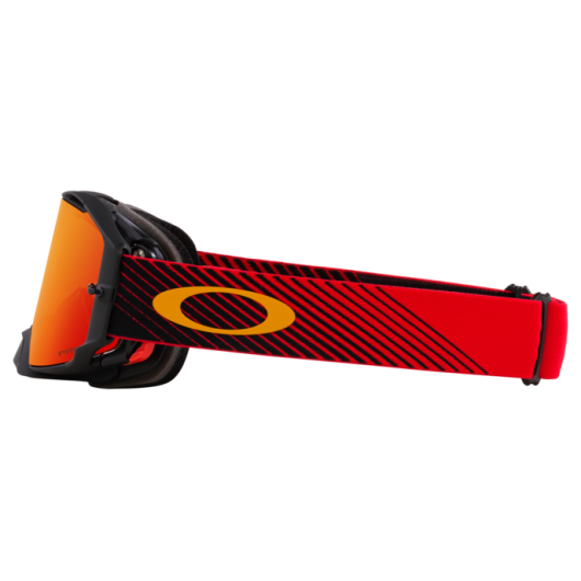 Oakley OO7046 7046E6 AIRBRAKE MX RED FLOW PRIZM MX TORCH IRIDIUM