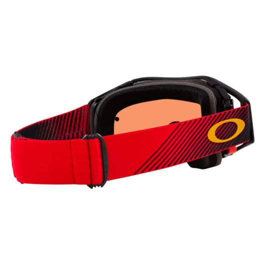 Oakley OO7046 7046E6 AIRBRAKE MX RED FLOW PRIZM MX TORCH IRIDIUM