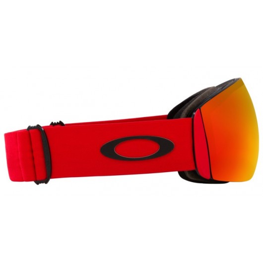 Oakley OO7050-D6 Flight Deck L Matte Redline Prizm snow torch iridium