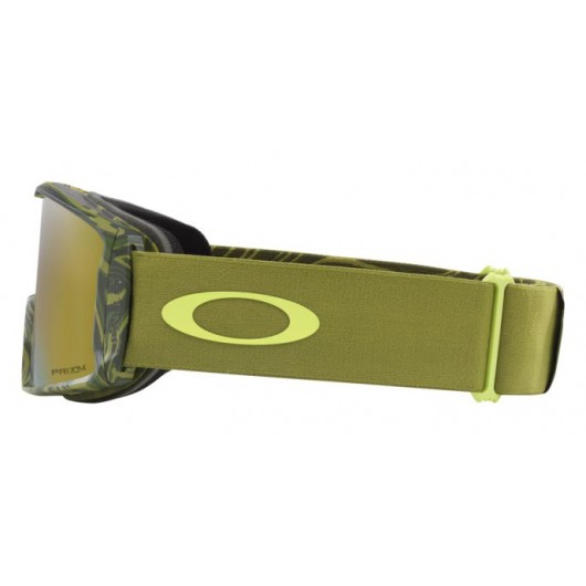 Oakley OO7070-7070H0 Line Miner L Jamie anderson signature Prizm snow sage gold iridium