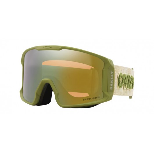 Oakley OO7070-G7 Line Miner L Sage kotsenburg signature Prizm snow sage gold iridium 