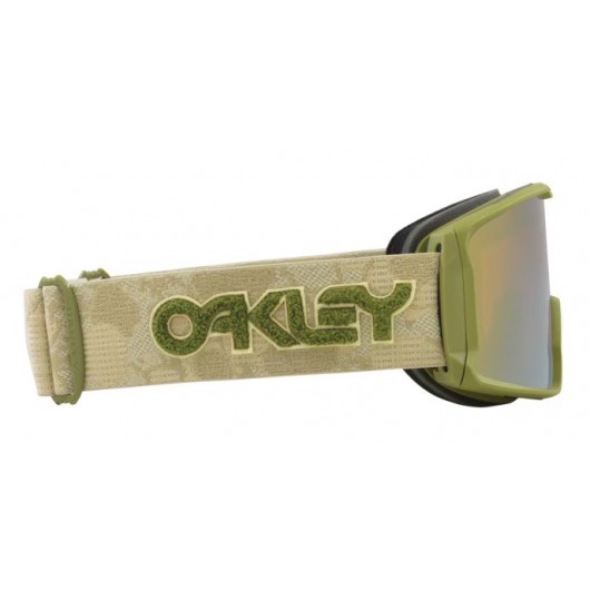 Oakley OO7070-G7 Line Miner L Sage kotsenburg signature Prizm snow sage gold iridium 