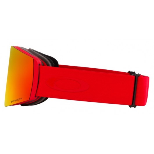 Oakley OO7099-65 Fall Line L Matte redline Prizm snow torch iridium