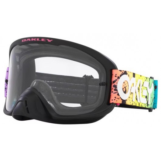 Oakley OO7115 711547 O FRAME 2.0 PRO MX BLACK SPLATTER CLEAR