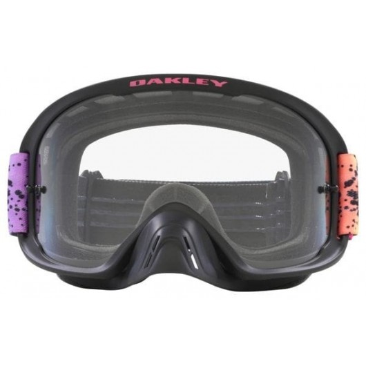 Oakley OO7115 711547 O FRAME 2.0 PRO MX BLACK SPLATTER CLEAR