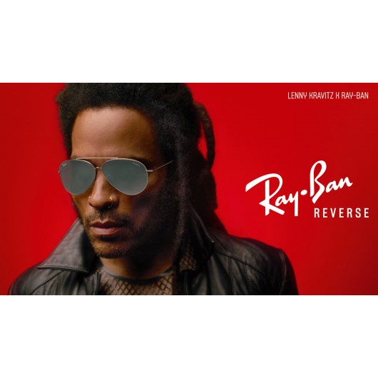 Ray Ban Aviator Reverse Lenny Kravitz RB0101S 003/30